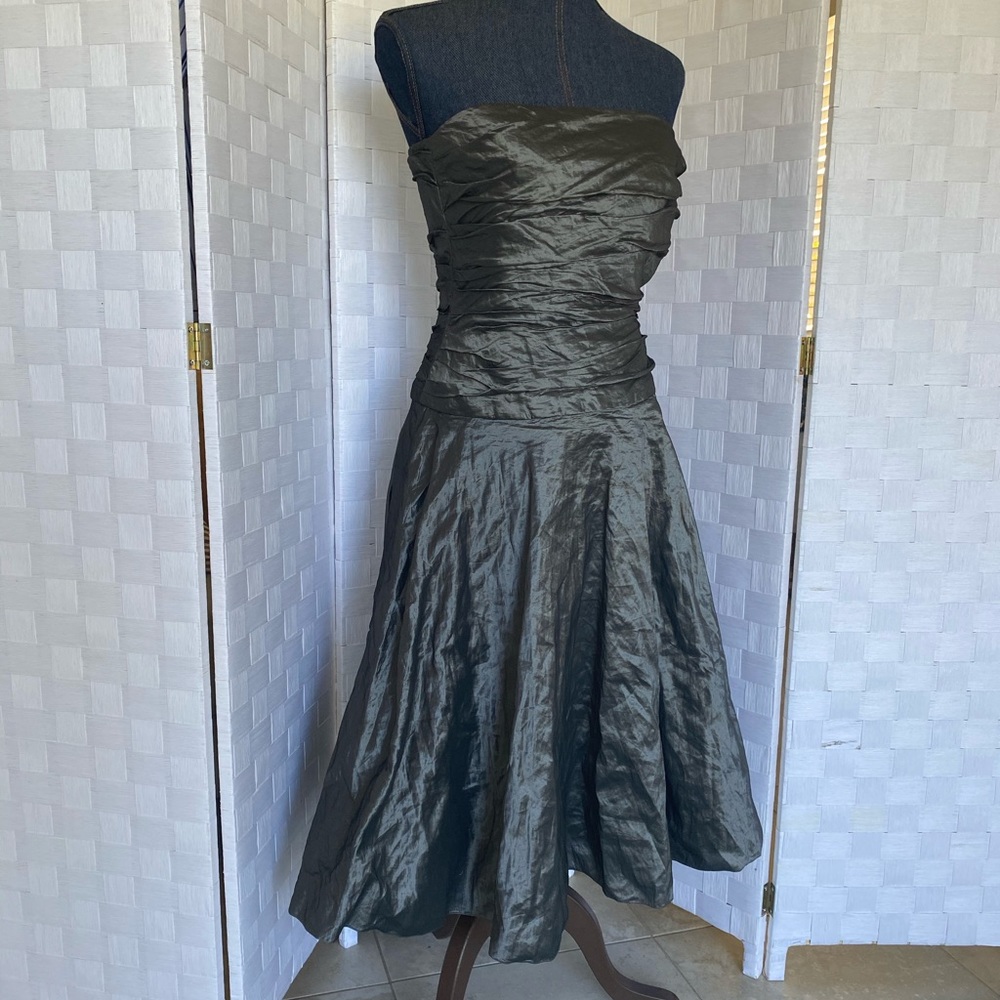6 Ralph Lauren Black Label Strapless Dress